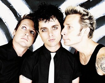 Green Day, Green Day Concert Poster, Green Day Art, Green Day Poster, Green Day Print, 8x10, 11x14, 16x20 (JS1502)