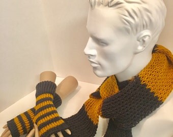 Newt Scamander Fantastic Beasts Handknit Scarf