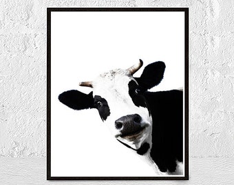 Cow Wall Art cow wall art | etsy Cow Wall Art cow wall art | etsy