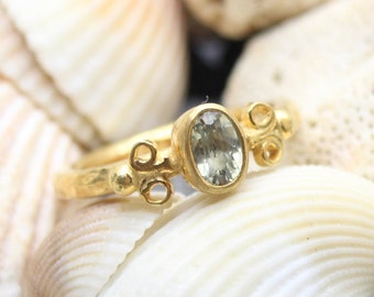 natural genuine stack color change turkish diaspore handmade 925k sterling silver ring 18k gold plated over - Turkish Wedding Ring natural genuine stack color change turkish diaspore handmade 925k sterling silver ring 18k gold plated over - Turkish Wedding Ring