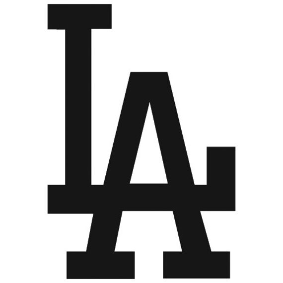 Vinyl Decal Sticker - Los Angeles Dodgers Decal for Windows, Cars, Laptops, Macbook, Yeti, Coolers, Mugs etc
