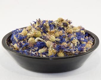 Cornflower tea, bluebottle tea, flowers tea, organic tea, Flowering tea, aromatic tea, loose leaf tea, tea gift for her, girlfriend gift