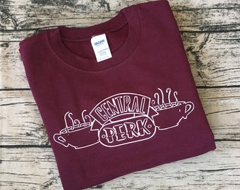 Friends "Central Perk" Sweatshirt - From the TV Show "Friends" completely customizable Central Perk coffee sweatshirt! Cute and cozy