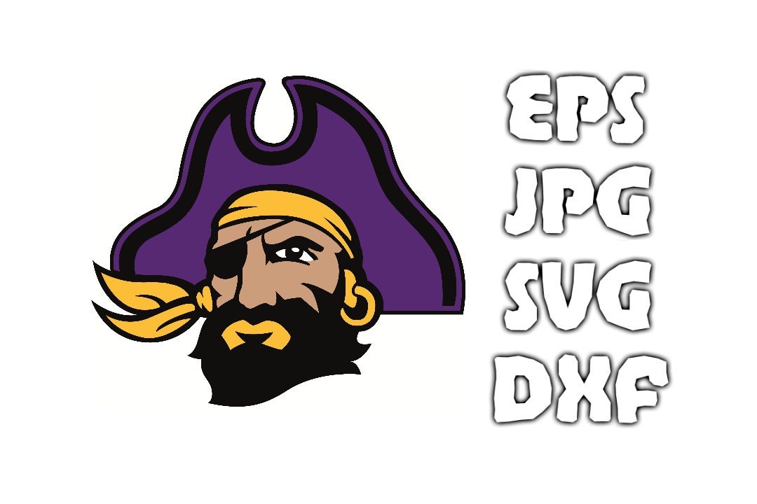 Pirates ecu logo SVG - Vector Design in Svg Eps Dxf Jpeg Format INSTANT ...