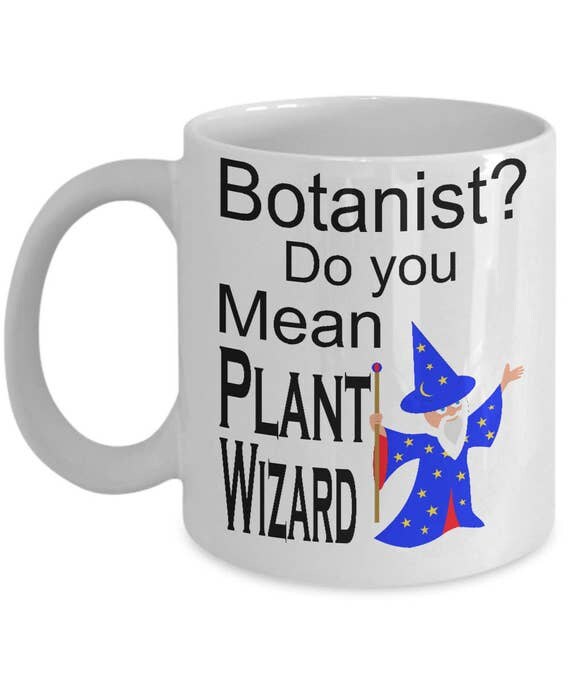 Gardening Gifts Botanist Do you Mean Plant Wizard By Live