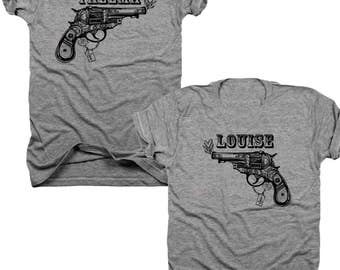 2-Pack Thelma and Louise Best Friends t-shirt set (B071)