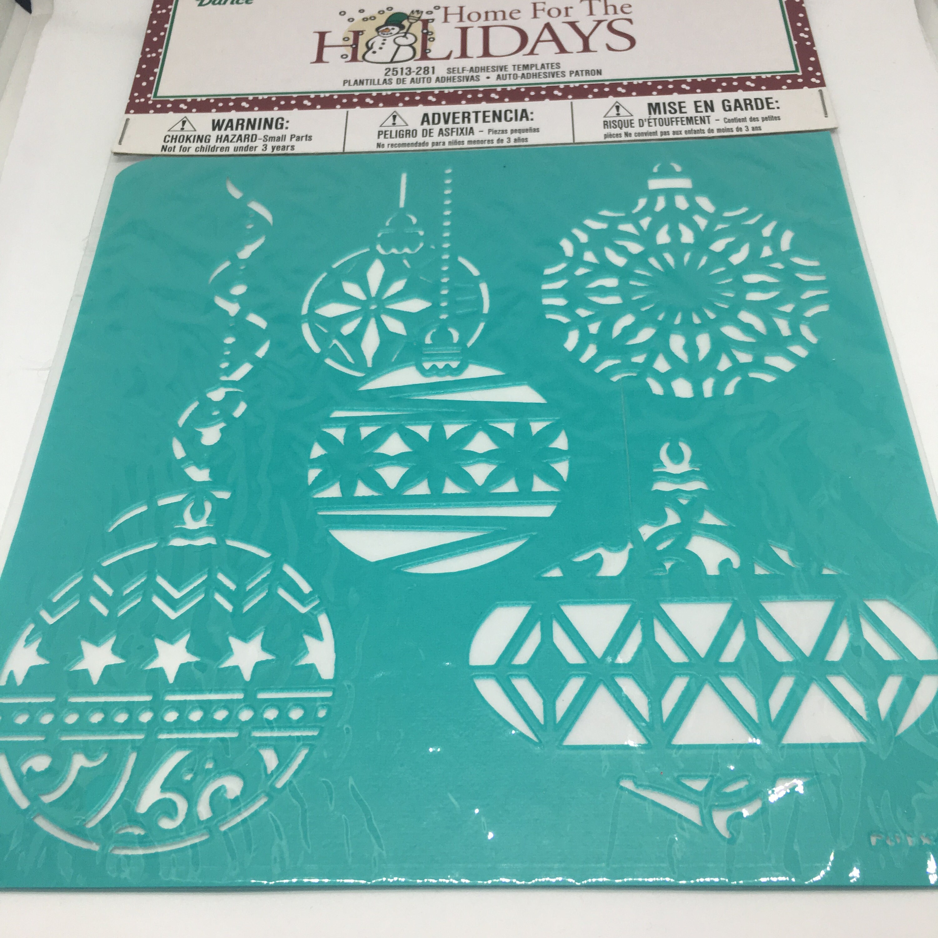 Stencils/ Christmas Stencils / Christmas Ornaments Stencils/ Self