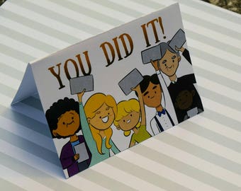 You Did It! - Jw Cards, JW Gifts, JW Pioneer Gifts, Jw Baptism Gift, Jw Ministry