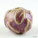Magenta Ceramic Bead, Purple Beads, Focal Bead, Stoneware Bead, Unique Bead, artist Beads, focal beads, unique beads, textured beads