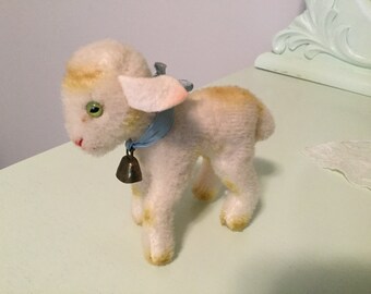 Vintage Steiff Mohair Lamby Lamb