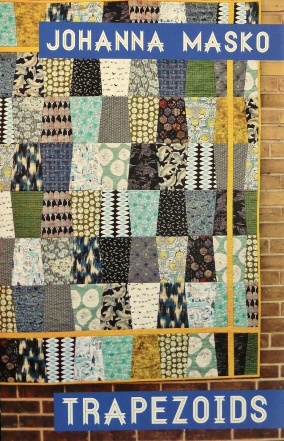 Quilt Pattern Trapezoids by Johanna Masko