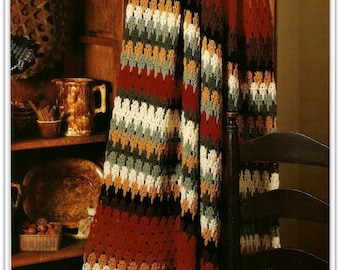 Crochet Afghan Pattern - Shades Of The Southwest - PDF 40121266