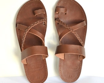 Greek handmade Roman leather sandals for men NEW STYLE