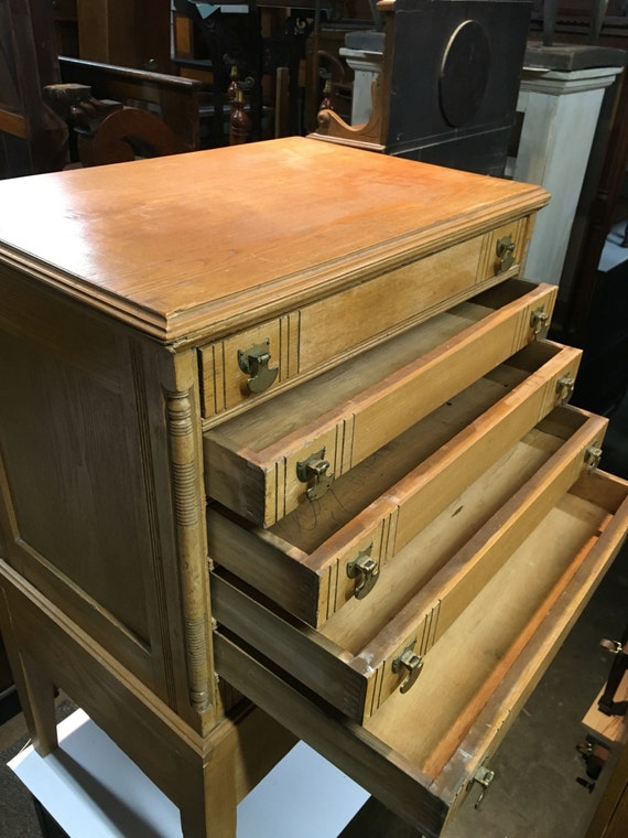 Antique Spool Oak from old Kentucky general store 1920