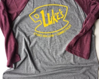 Raglan Tee - Luke's Diner