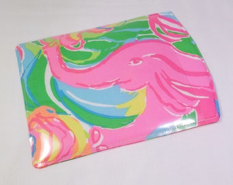 Car Registration Holder - Auto ID Wallet - Car Document Organizer - Sleeve Style - Womens Car Accessories- Lily Pulitzer So A Peeling