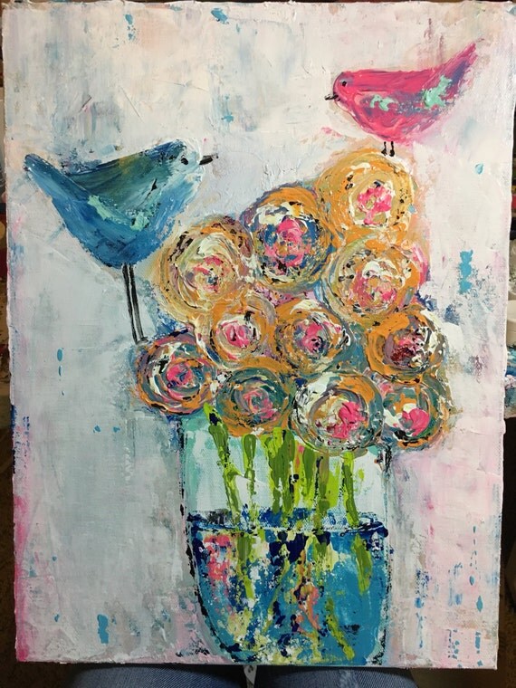 flower painting 12 x 16 1 5depth canvas floral flower painting 12 x 16 1 5depth canvas floral