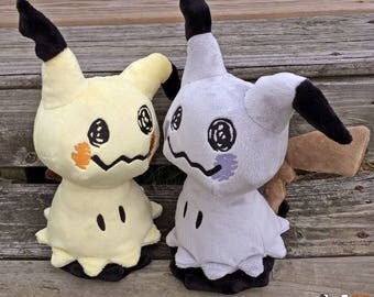 Shiny Mimikyu Pokemon Plush Handmade Fan Art Doll