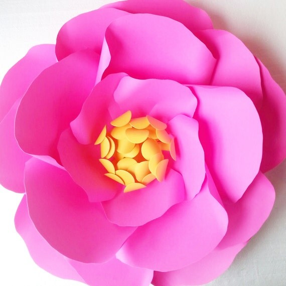 Large paper Flower Handmade Paper Flower custom Colors