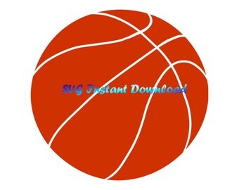 Basketball SVG, sports svg, basketball cut file, sports clipart, sports clip art, commercial use svg, svg files for cricut, instant Download