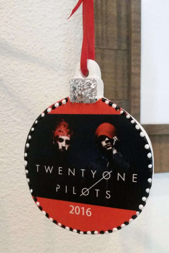 twenty one pilots 21 pilots christmas ornament personalized twenty one pilots 21 pilots christmas ornament personalized