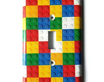 Lego Light Switch Cover, Light switch plate, Outlet cover