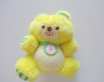 Vintage Strawberry Shortcake Jelly Bear Plush 1981