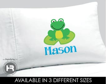 frog pillow case