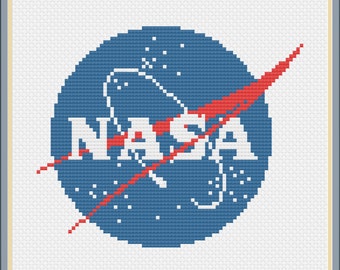 Nasa cross stitch | Etsy