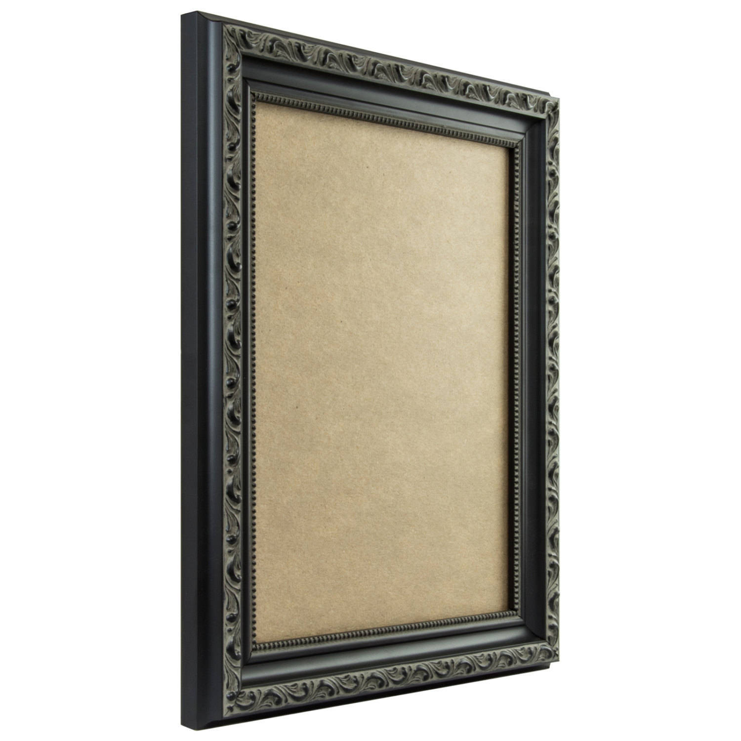 Craig Frames, 14x18 Inch Antique Black Picture Frame, Ancien Ornate (101871418) from CraigFrames