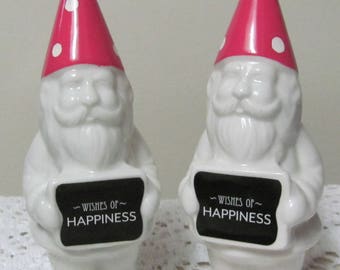 Wedding Garden Gnomes, Garden Gnomes, 5 inch tall Gnomes,