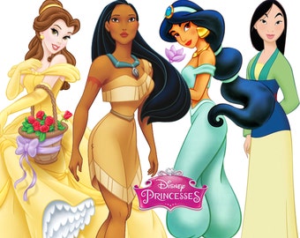 BEST collection of 85 Disney's PRINCESSES Clipart - 85 high quality PRINCESSES clipart - 85 Princesses Graphics and clipart !!!
