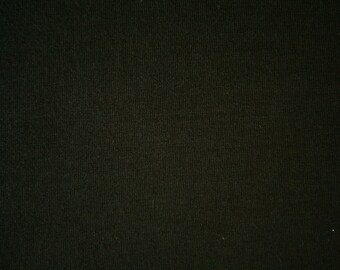 Black Bamboo Spandex Jersey Fabric 60" Wide 15 Yards Wholesale