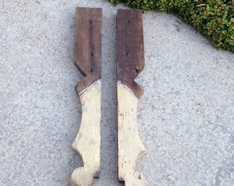 Architectural Salvage Chippy Wood Corbels