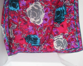 Vintage Albert Nipon Silk Scarf