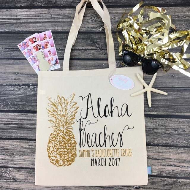 mini beach bag tote favors