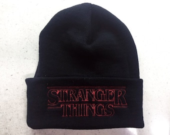 Stranger Things beanie Goonies Monster Squad 80's sci-fi