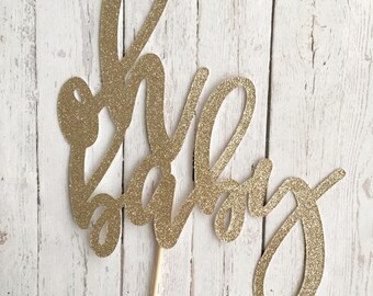 Oh Baby Cake Topper