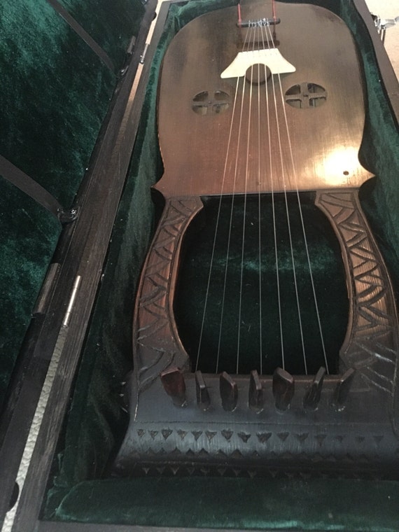 Kravik lyre 7 string Viking Lyre made of Spruce by