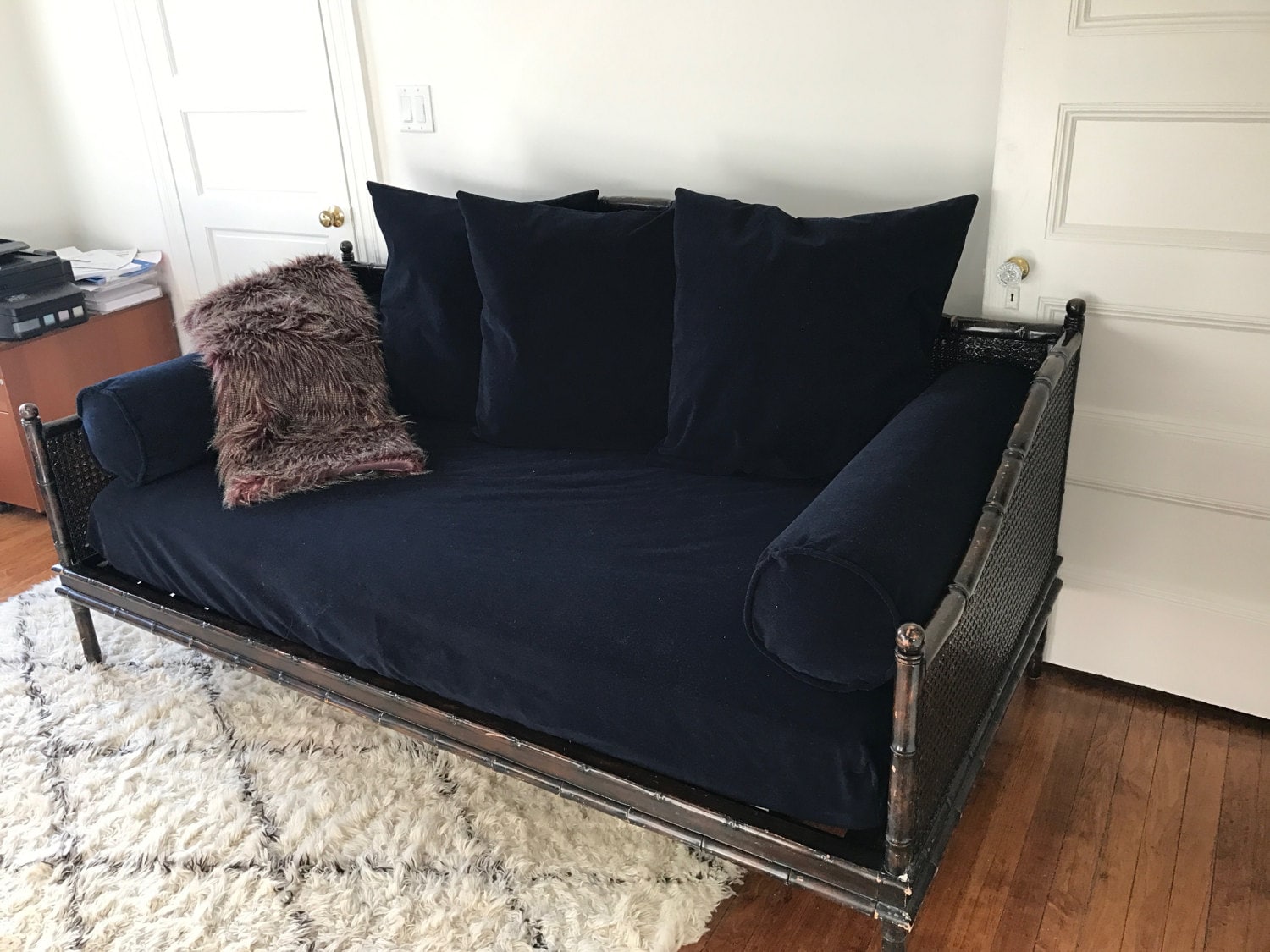 velvet mattress cover for daybed