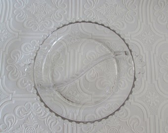 Imperial Glass Candlewick Divided Bowl, Candlewick Relish Bowl, Candlewick Items, Imperial Glass Candlewick Relish Bowl, Candlewick