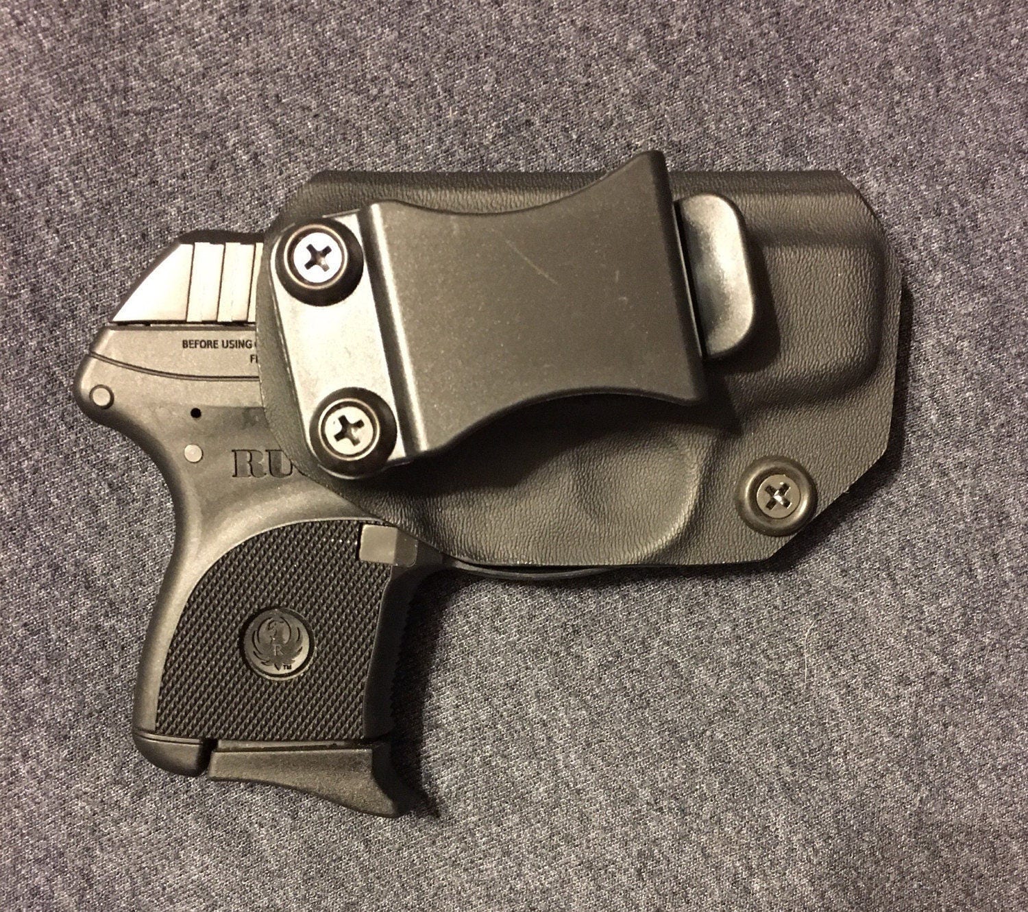 Kydex IWB Holster for Ruger LCP .380 Minion