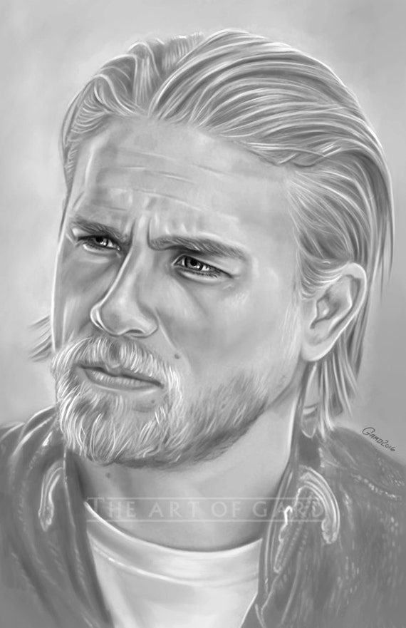 Jax Teller Pencil Drawing By Atomiccircus On Devianta - vrogue.co