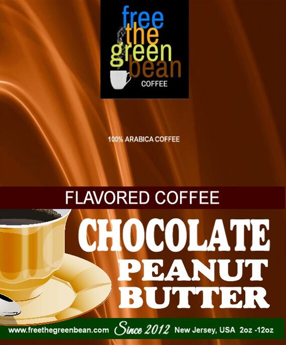 Chocolate PEANUT BUTTER Cup flavored coffee 12oz