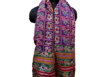 Hand loom scarf/ multicolored scarf/ cotton silk scarf/ embroidered scarf/ fashion scarf/ gift scarf / gift ideas.