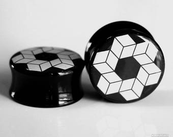 Esoteric Geometry Plugs 0g - 1"
