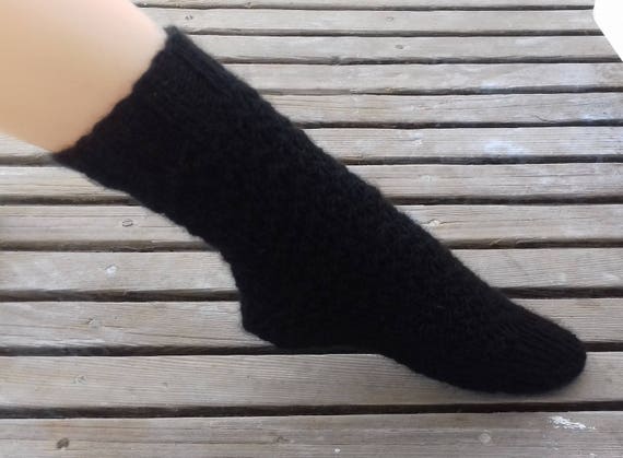 Hand Knitted Tusah Silk Socks Cozy Warm Luxury Material Unique Feeling