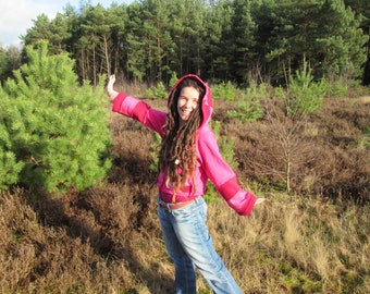 Eco, Upcycled , festival ,Hippie patchwork gipsy jacket