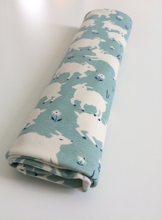 Organic swaddle blanket Swaddling blanket Lambs baby