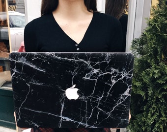 Macbook Pro 13 case, Macbook marble case, Macbook Pro 13 Retina case, Macbook Pro 13 Retina, Macbook Pro Retina case, Macbook black marble